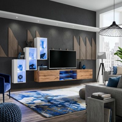 Woonkamer Nieuw wandmeubels Inrichting Modern Moderne TV-standaard Wandkast