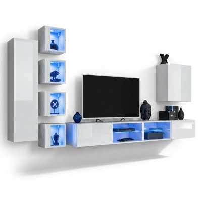 Moderne wandkast hangkast designer tv-standaard wandkast houten meubels nieuw