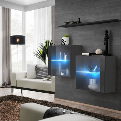 Ontwerper woonkamer wandmeubel wandkast wandplank luxe set woonkamer meubels