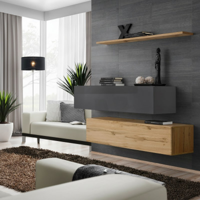 Modern Set Sideboard Inrichting Design Woonkamer Woonkamer Luxe Set 3-delig