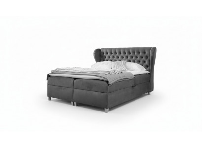 Luxe Design Boxspringbed Slaapkamer Gestoffeerd Bed Modern Meubelen Chesterfield