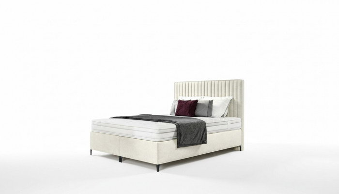 Ontwerper bed tweepersoonsbed luxe slaapkamer gestoffeerd bed 160x200 cm moderne stijl.