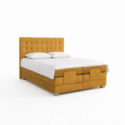 Bed Luxe meubels Slaapkamer gestoffeerd tweepersoonsbed Textiel Inrichting Nieuw