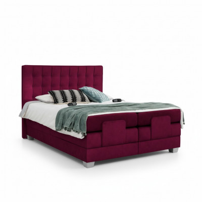 Tweepersoonsbed Inrichting Luxe Bed Ontwerp Modern Hout Textiel Meubilair Nieuw