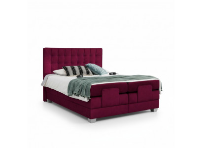 Tweepersoonsbed Inrichting Luxe Bed Ontwerp Modern Hout Textiel Meubilair Nieuw