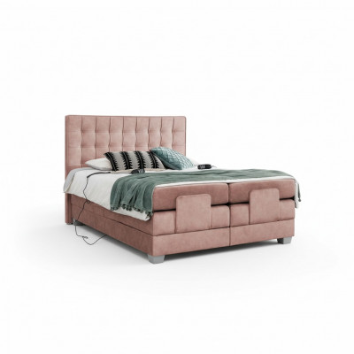 Bed 160x200cm Bedroom furnishing Upholstered bed Textile Modern Furniture New