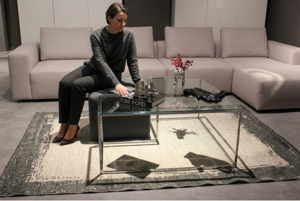 Salontafel Woonkamermeubels Luxe Glazen Tafel Modern Nieuw Design Nieuw