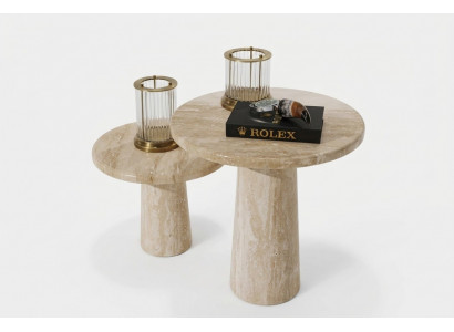 2x salontafels woonkamerset houten meubels design moderne inrichting