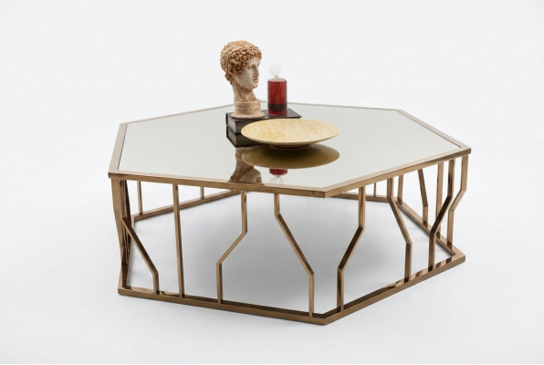 Modern salontafel ontwerp inrichting design meubels glazen tafel woonkamer