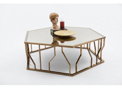 Modern salontafel ontwerp inrichting design meubels glazen tafel woonkamer