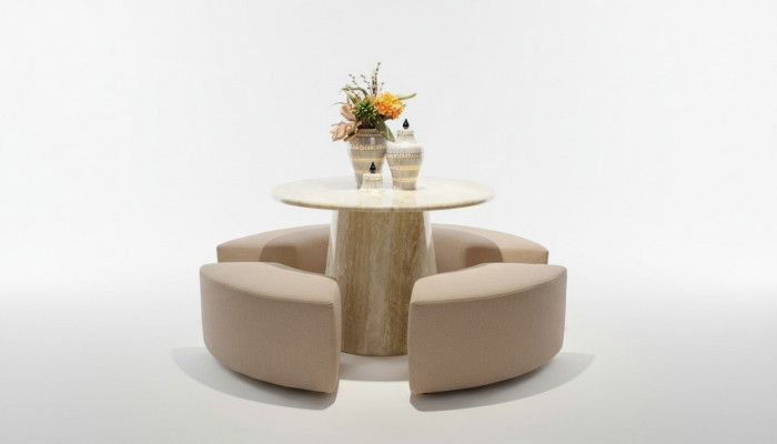 Luxe woonkamer salontafel Design Modern Meubels Hout Inrichting