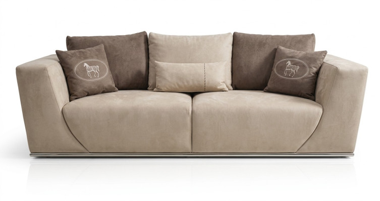 Woonkamerbank Driepersoons Modern Bank Bankstel Meubels Textiel Inrichting  Woonkamerbank voor drie personen Moderne Bank Bankstel Meubels Textiel Inrichting