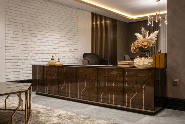 Woonkamermeubels Sideboard Luxe Modern Design Kast Hout Inrichting