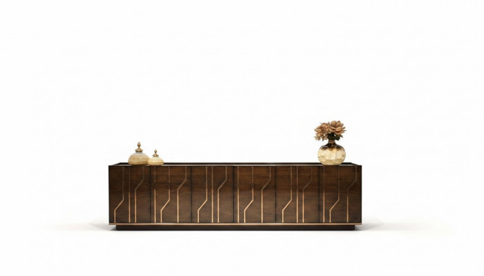 Woonkamermeubels Sideboard Luxe Modern Design Kast Hout Inrichting