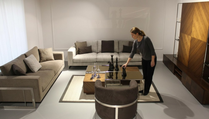 Woonkamer meubilair Design Woonkamer Set 4-delig Moderne Bankstel Nieuwe Salontafel