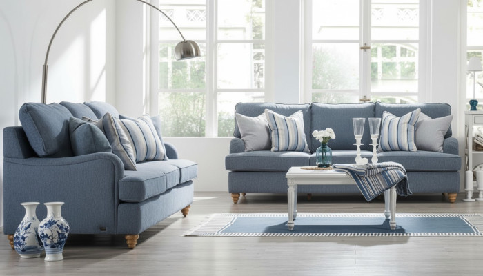 Sofa Driepersoons 2x Woonkamer Luxe Meubels Modern Design Inrichting