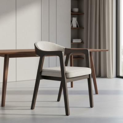 Armleuningstoel Modern Eetkamerstoel met Armleuningen Ontwerp Nieuwe Meubels