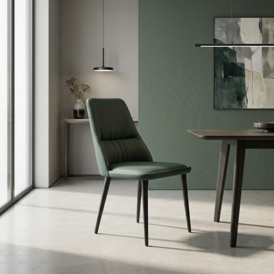 Ontwerperstoel Moderne Luxe Meubels Eetkamer Gestoffeerde Zitting Inrichting Nieuw
