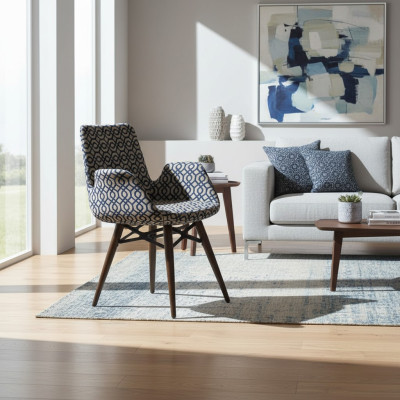 Luxe armleuning eetkamerstoel Modern Ontwerp Stoel met armleuningen Nieuw