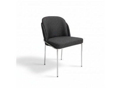 Zwarte luxe stoel eetkamer meubelen Nieuwe designer stoelen Inrichting