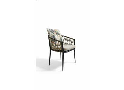 Ontwerpersfauteuil Luxe ontwerpersstoel met armleuningen Nieuw meubilair.