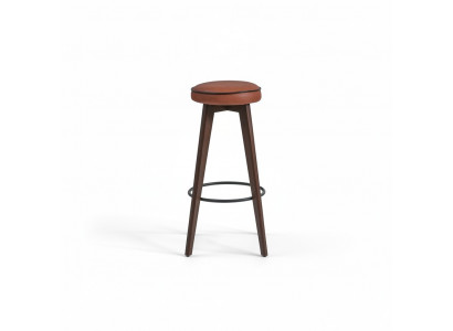 Bruine barkrukken design meubels Moderne inrichting barkrukken eetkamer.