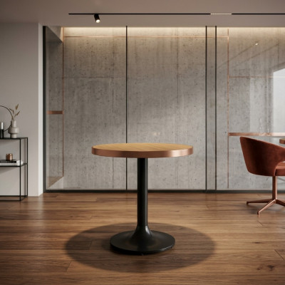Eettafel Ronde Eetkamer Luxe Inrichting Modern Hout Ontwerp Tafels