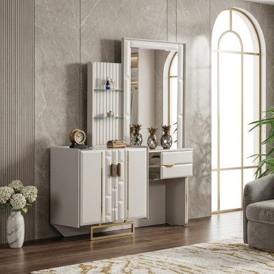 Kaptafel met spiegel Slaapkamer Nieuw Luxe Meubelontwerp Inrichting