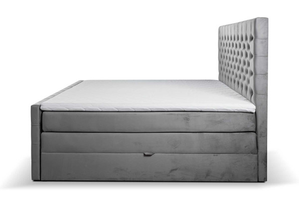 Luxe slaapkamerbed gestoffeerd ontwerp Luxe tweepersoons hotelbedden 160x200cm