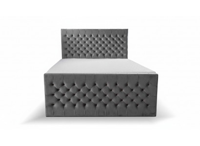 Luxe slaapkamerbed gestoffeerd ontwerp Luxe tweepersoons hotelbedden 160x200cm