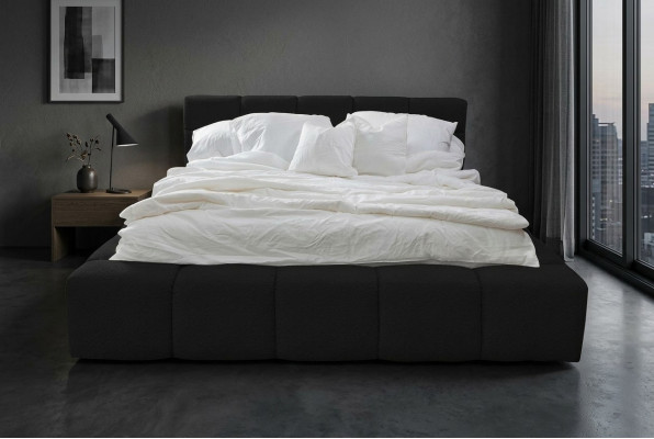 Bed Klassiek Gestoffeerd Ontwerp Luxe Tweepersoons Hotel Bedden Slaapkamer Textiel Nieuw.