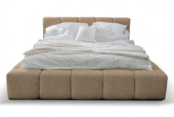 Slaapkamerontwerp 180x200 cm Bedden Tweepersoonsbed Luxe Fluweel Textielbed Dubbel