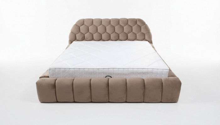 Ontwerperbed Slaapkamerbedden Textiel Hotel Luxe Bekleding Luxe