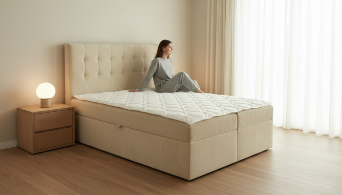 Bed slaapkamer Bedden 180x200 Gestoffeerd bed Ontwerp Dubbel Hotel Meubilair