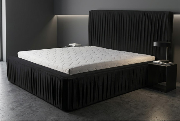 Bed Design Luxury Double Hotel Beds Bedroom Luxury Black Modern