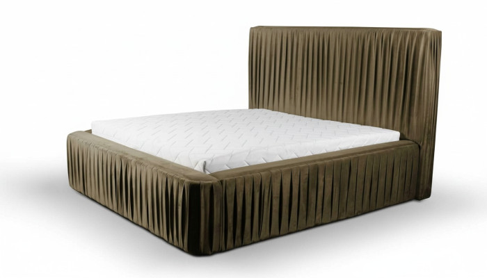 Stof Ontwerp Bed Dubbele Bedden Luxe Huwelijk Moderne Hotel Frame Slaapkamer