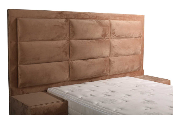 Luxe slaapkamer set Nachtkastje Bed 2-delige complete set Ontwerp Inrichting Nieuw.
