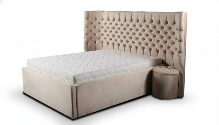 Bed nachtkastje 3 delig slaapkamer set luxe compleet meubilair nieuw
