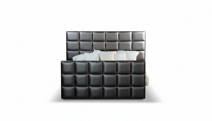 Slaapkamer bedden Kunstleer Luxe Bed Boxspringbed 180 x 200 cm