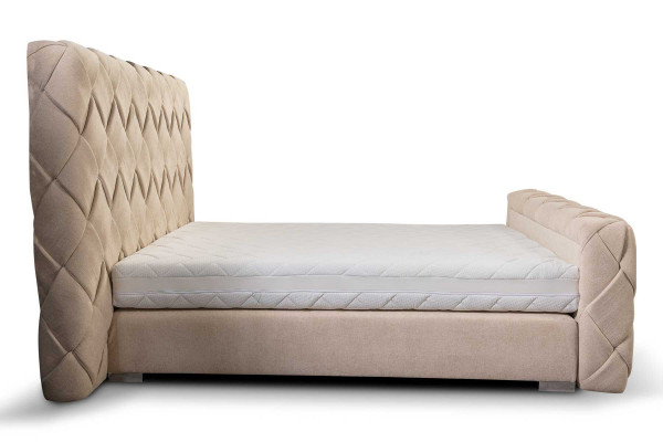 Luxe slaapkamer meubels bedden Modern Bedframe 160x200 cm Design Hoofdeinde