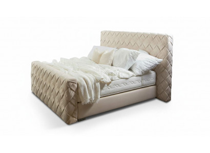Luxe slaapkamer meubels bedden Modern Bedframe 160x200 cm Design Hoofdeinde