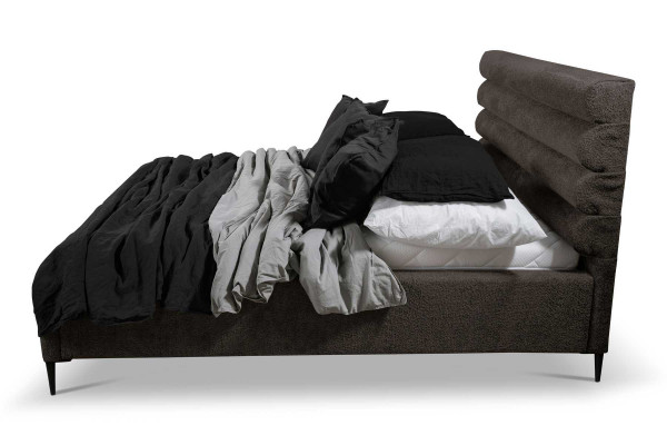 Textiel Bed Grijs Ontwerp Luxe Tweepersoons Slaapkamer Bedden Tweepersoonsbed