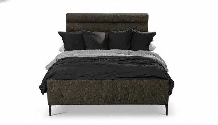 Textiel Bed Grijs Ontwerp Luxe Tweepersoons Slaapkamer Bedden Tweepersoonsbed