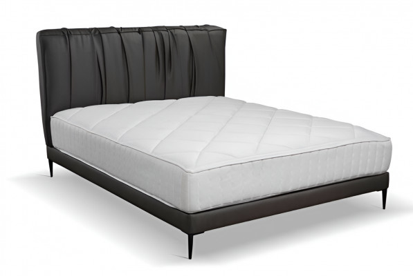 Grijs tweepersoonsbed gestoffeerde bedden bed met opbergruimte design elegant stof bed.