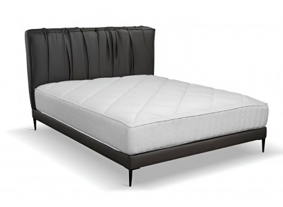 Grijs tweepersoonsbed gestoffeerde bedden bed met opbergruimte design elegant stof bed.