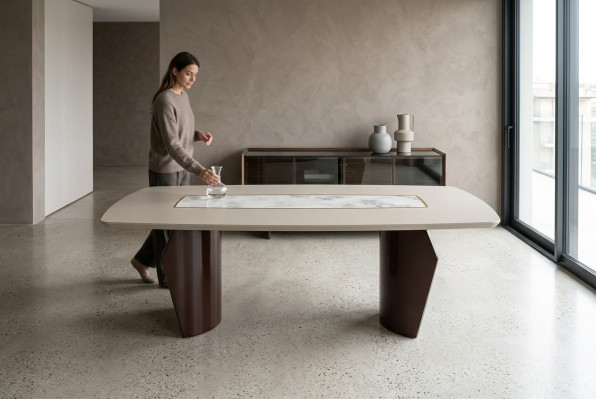 Eetkamer Eettafel Moderne luxe Eetkamer Ontwerp Meubels van hout