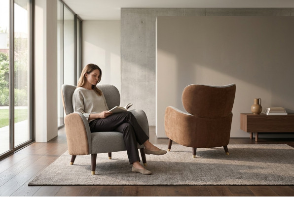 Fauteuil Grijs Woonkamer Meubels Design Modern Luxe Eenpersoons TV-fauteuil