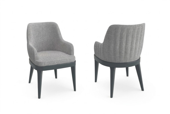 Moderne stoelen stof hout designstoel armstoel luxe bekledingsstof.