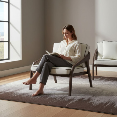 Luxury Lounge Fauteuil Kunstleder Lounge Bekleding Stoel Ontwerper Stoel Nieuw