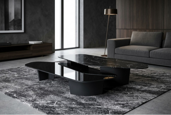 Luxe salontafel houten tafels woonkamer hoogwaardige meubels bijzettafel
